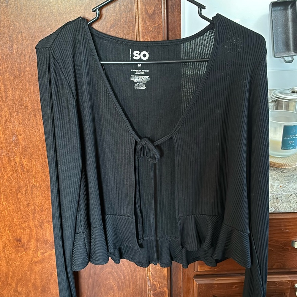 Black over shirt. Brand new with tags!